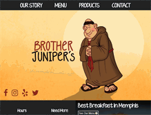 Tablet Screenshot of brotherjunipers.com